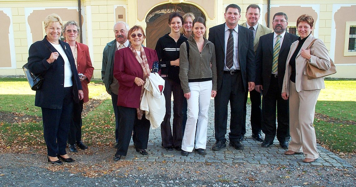 Besuch in Blovice anlässlich einer Fahrzeugweihe