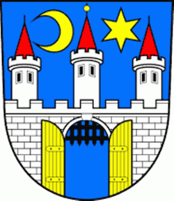 Das Wappen der Stadt Blovice. © Wikipedia