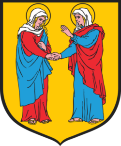 Das Wappen der Stadt Baborów. © Wikipedia
